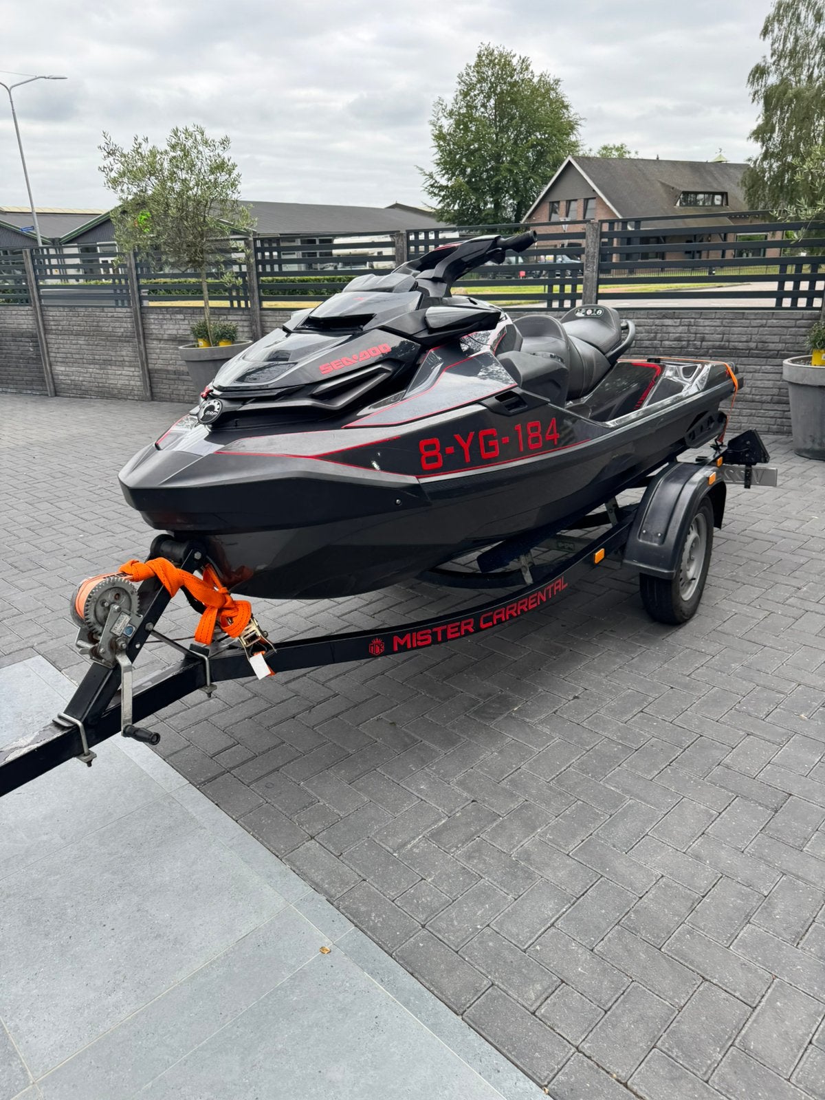 Seadoo rxt 300 bj 2023 met trailer 76 vaaruren, Watersport en Boten, Ophalen, Zo goed als nieuw, Benzine, 200 pk of meer
