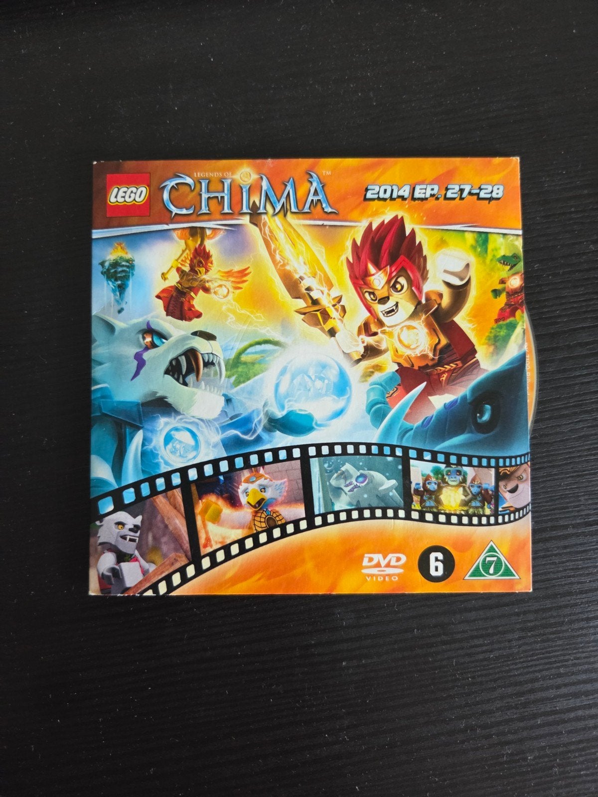 Lego Chima 2014 EP. 27-28 DVD - Zo goed als nieuw, Cd's en Dvd's, Ophalen, Avontuur, Zo goed als nieuw, Vanaf 6 jaar