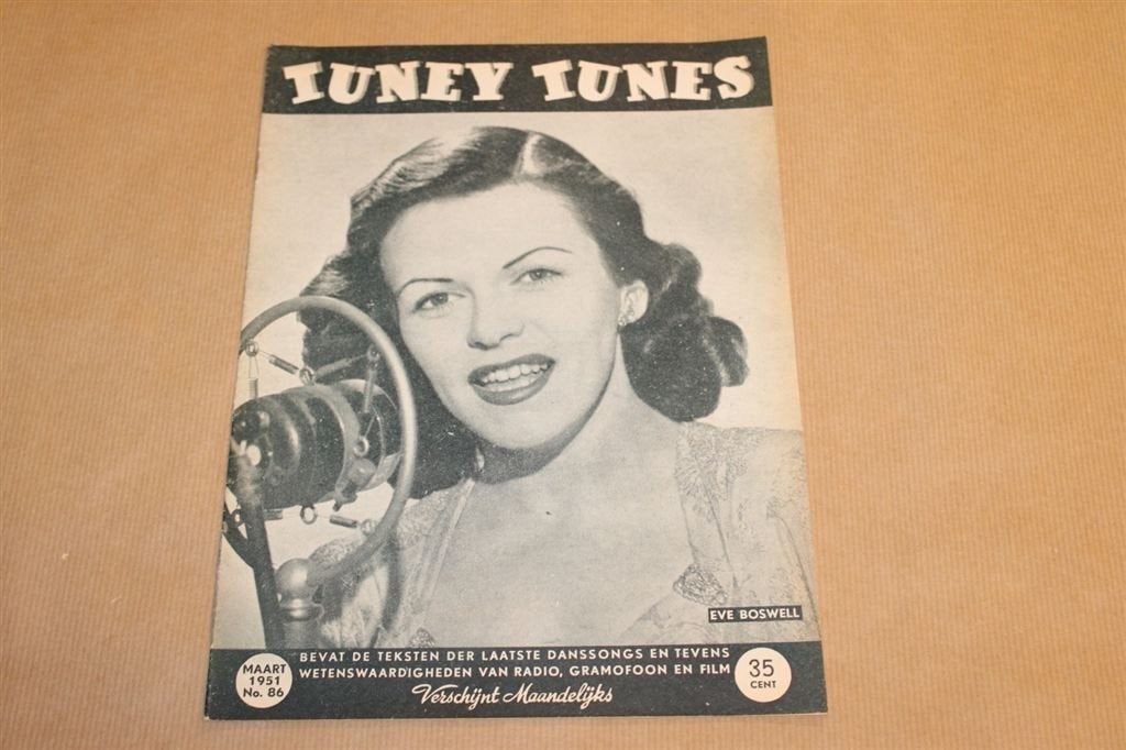 Tuney Tunes - No. 86 - Maart 1951, Ophalen of Verzenden, 1940 tot 1960, Knipsel(s)