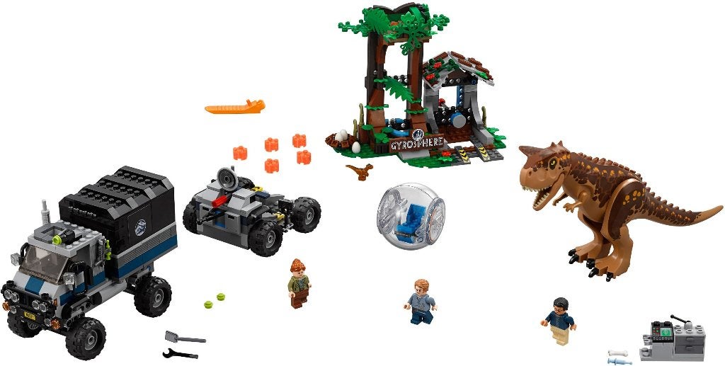 75929 - Jurassic World: Fallen Kingdom: Carnotaurus Gyrosphe, Hello@support.lego.com, Lego, Nieuw, Ophalen of Verzenden