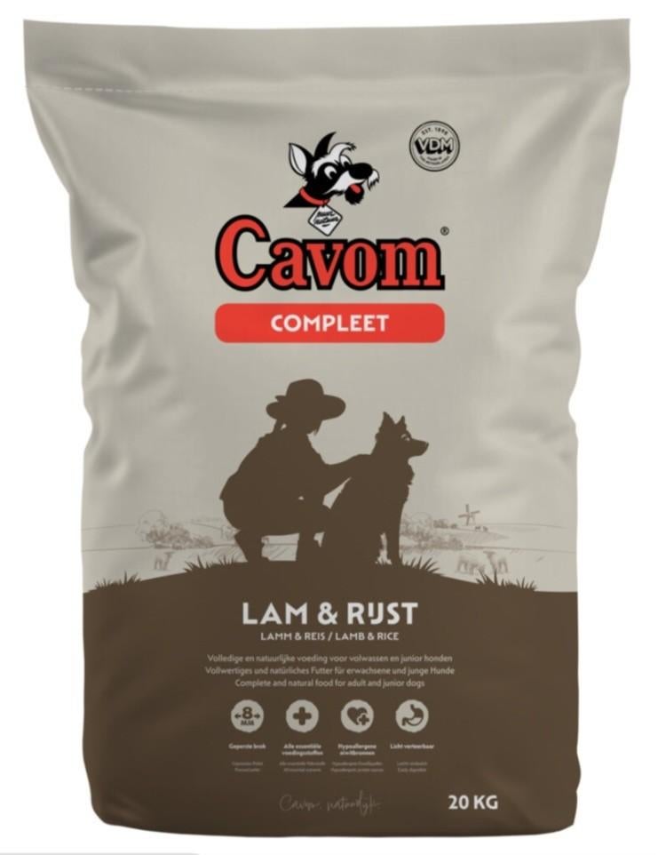 Hondenbrokken merk CAVOM 20 kilo Nieuw en ongeopend!, Dieren en Toebehoren, Dierenvoeding, Ophalen, Hond