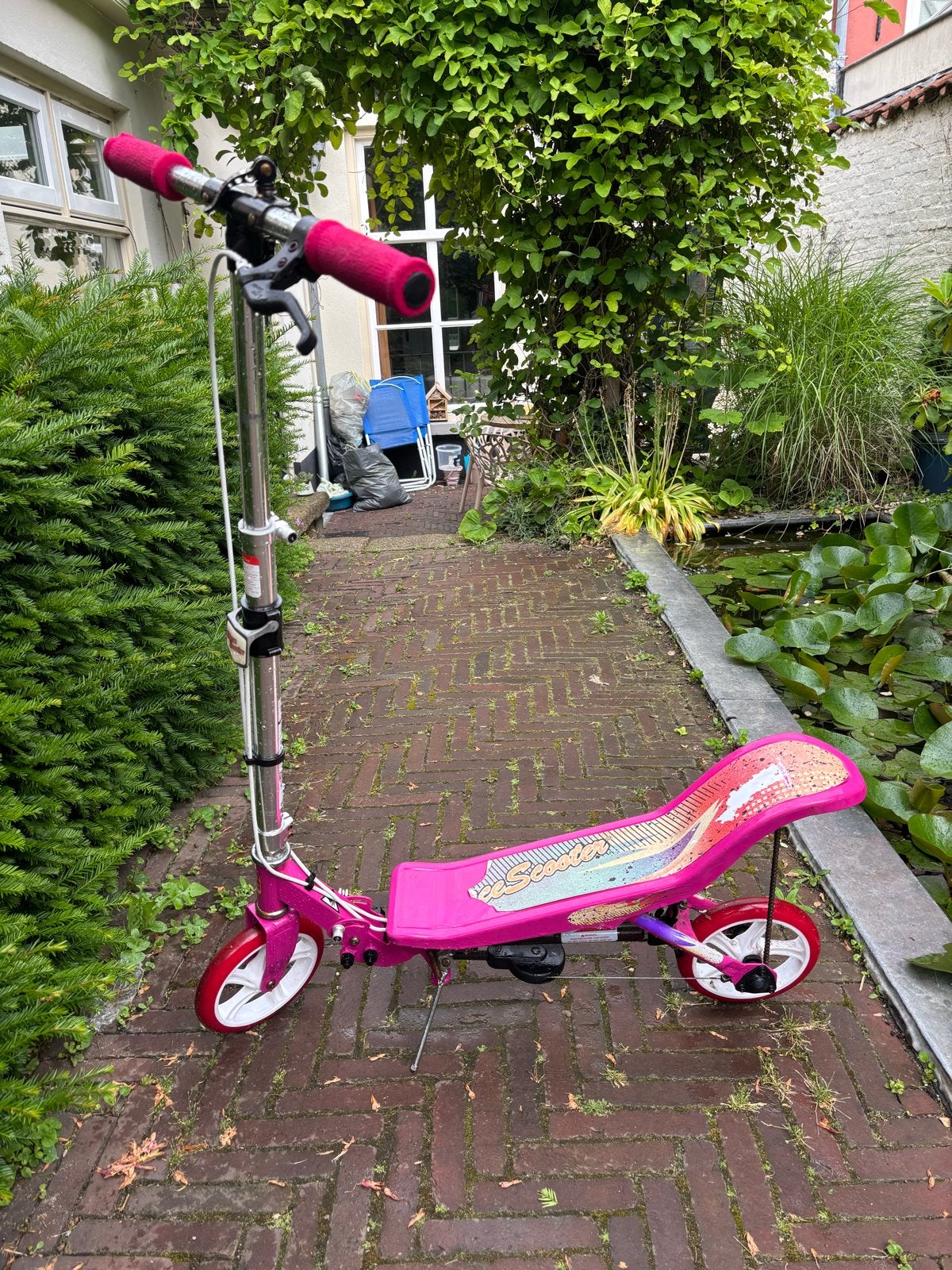 Roze Space Scooter, Fietsen en Brommers, Ophalen, Gebruikt, Gewone step