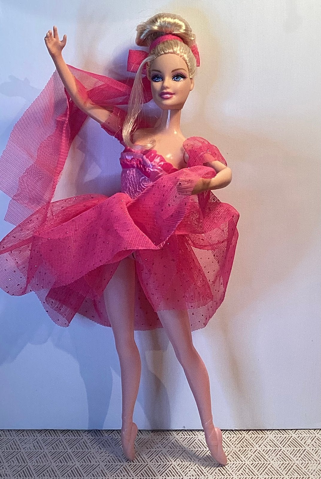 Barbie ballerina x8821 met nieuwe tutu, Ophalen of Verzenden, Zo goed als nieuw, Barbie