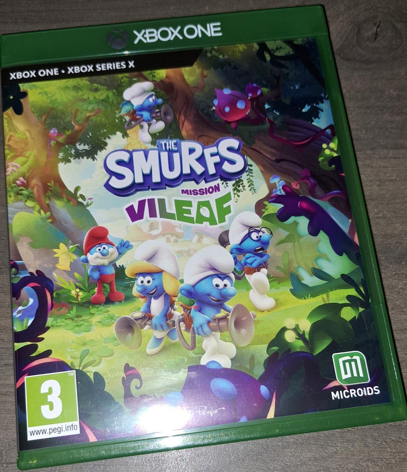 The smurfs mission vileaf de smurfen xbox one z.g.a.n., Spelcomputers en Games, 1 speler, Ophalen of Verzenden, Zo goed als nieuw