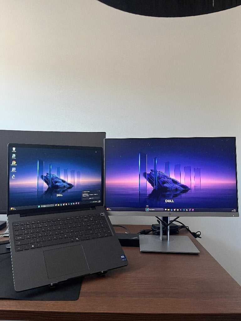 HP EliteDisplay E243 monitor + Lenovo ThinkPad USB-C Dock, Computers en Software, Monitoren, Ophalen, HP EliteDisplay ., HDMI