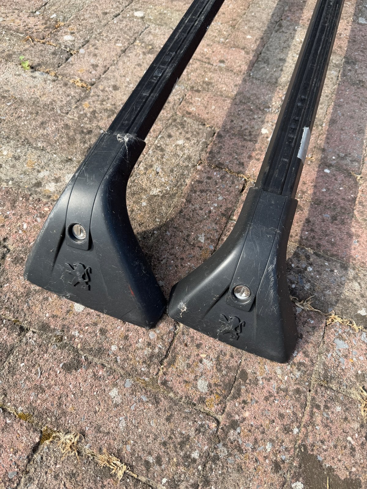 Peugeot 5008 (zaten op jaar 2010) dakdragers - Gebruikt, Auto diversen, Dakdragers, Ophalen, Gebruikt