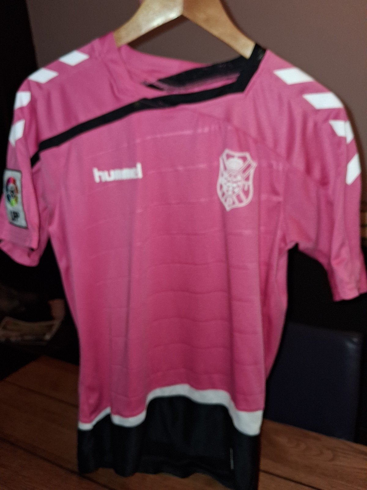 Hummel Tenerife cd voetbalshirt roze XS, Overige typen, Ophalen of Verzenden, Roze, Maat 34 (XS) of kleiner