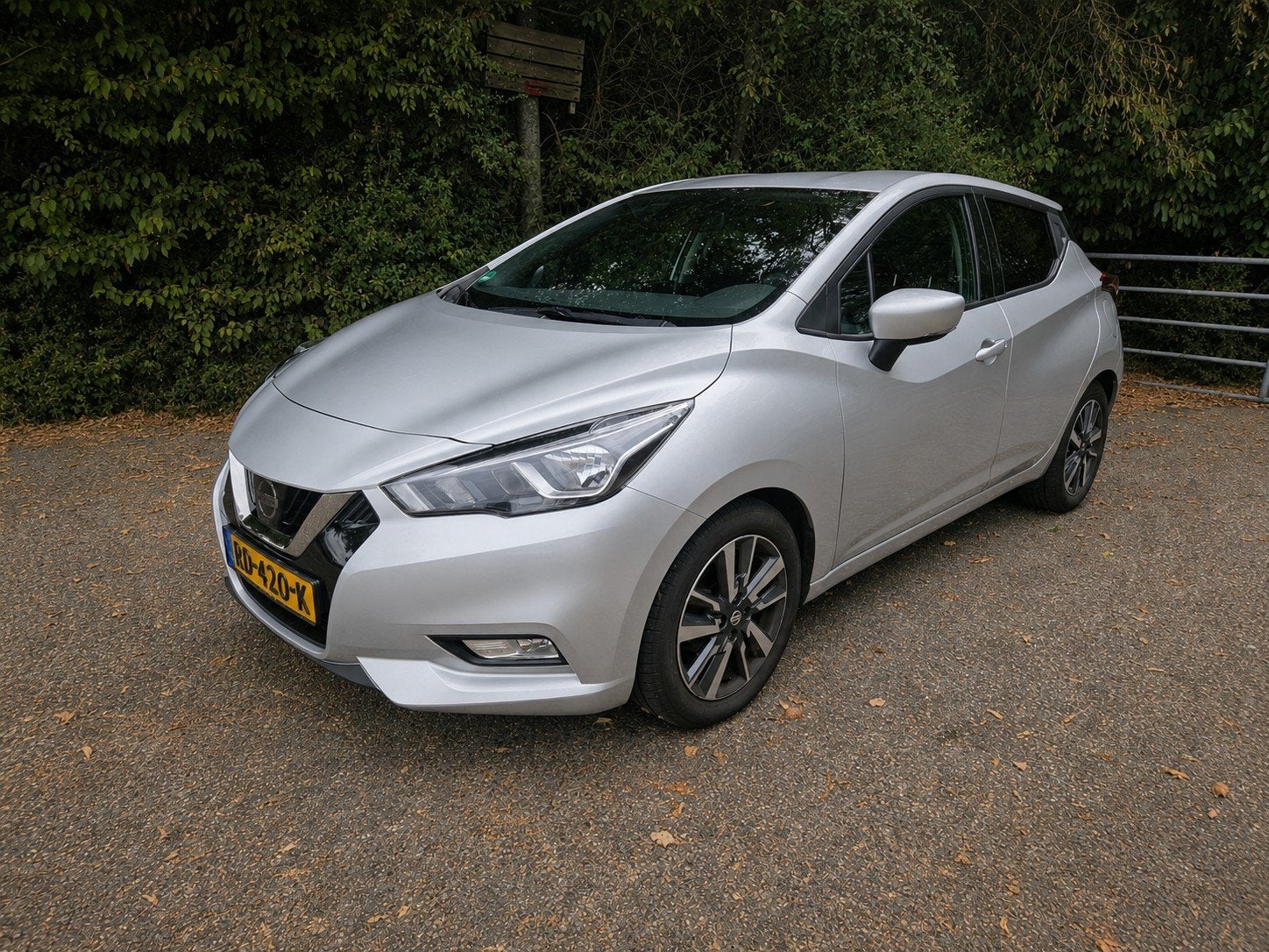 Nissan Micra 0.9 Ig-t 90pk 2017 Zilver Grijs, Auto's, Voorwielaandrijving, 898 cc, 40 €/maand, 525 kg