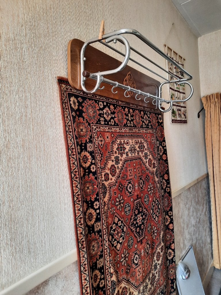 vintage kapstok met heel mooi kleed, Ophalen
