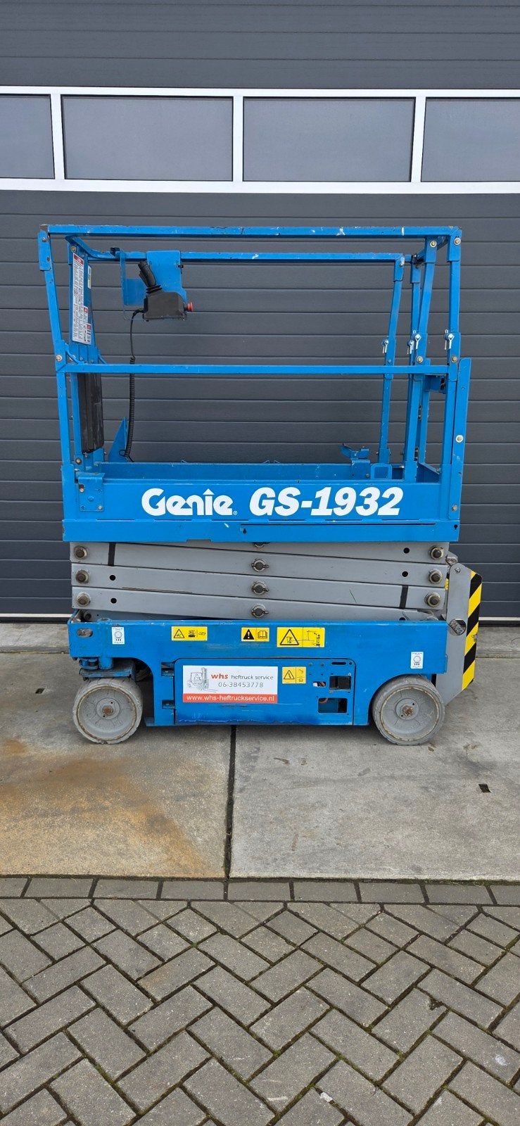 Genie GS1932 schaar hoogwerker bj 2011, Tot 1000 kg, Ophalen, Elektrisch, Genie