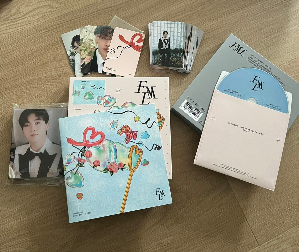 Seventeen 10th mini album FML (Carat versie), Cd's en Dvd's, Cd's | Pop, Ophalen of Verzenden, Zo goed als nieuw, K-pop, Album