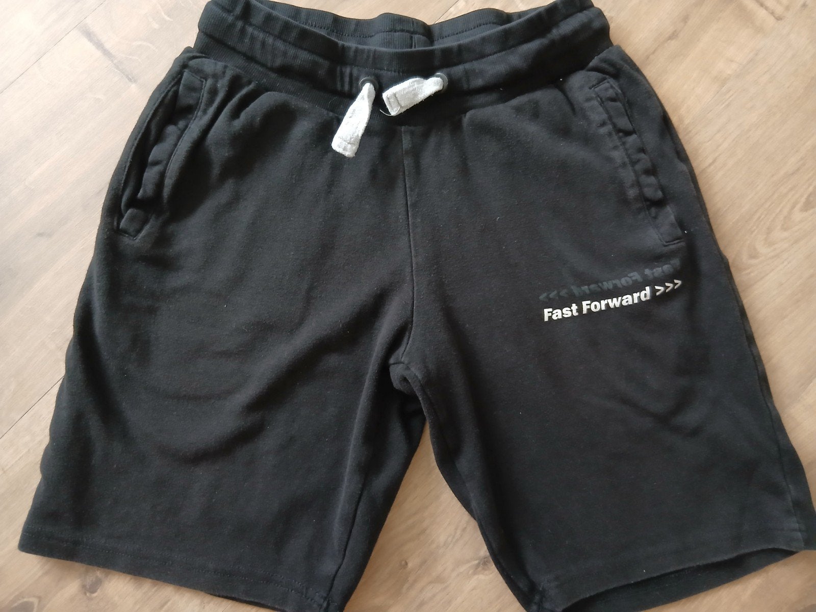 Zwart kort jog short 164 Panther, Ophalen of Verzenden, Meisje, Broek