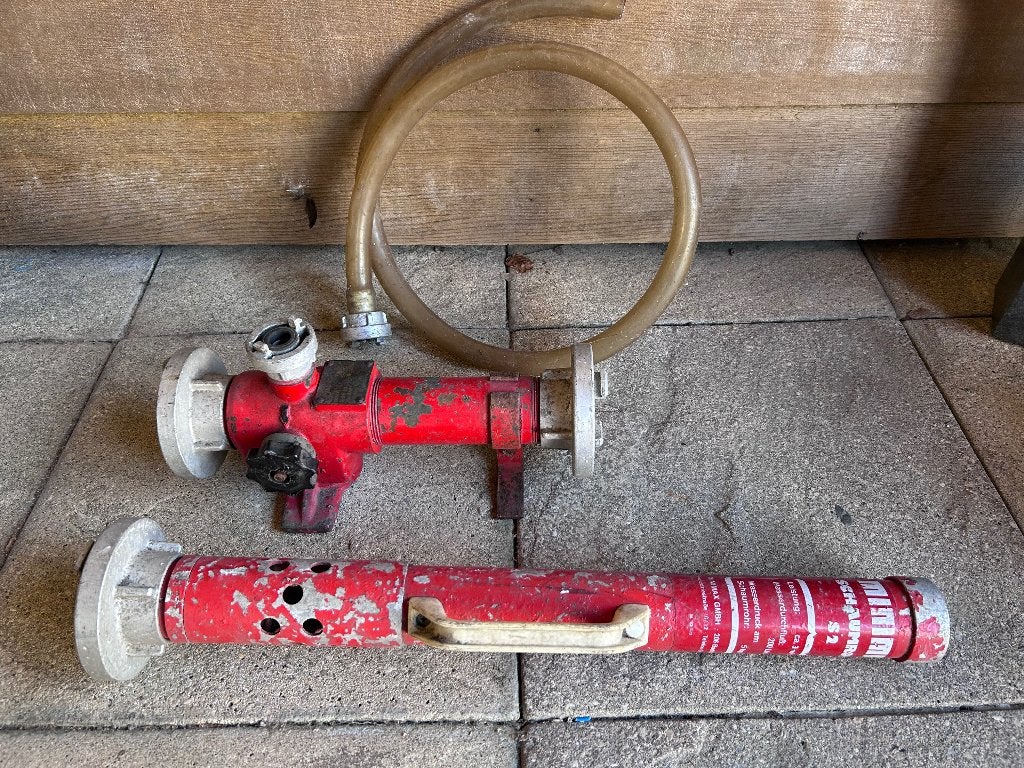 Brandweer schuim set, Ophalen of Verzenden, Gebruikt