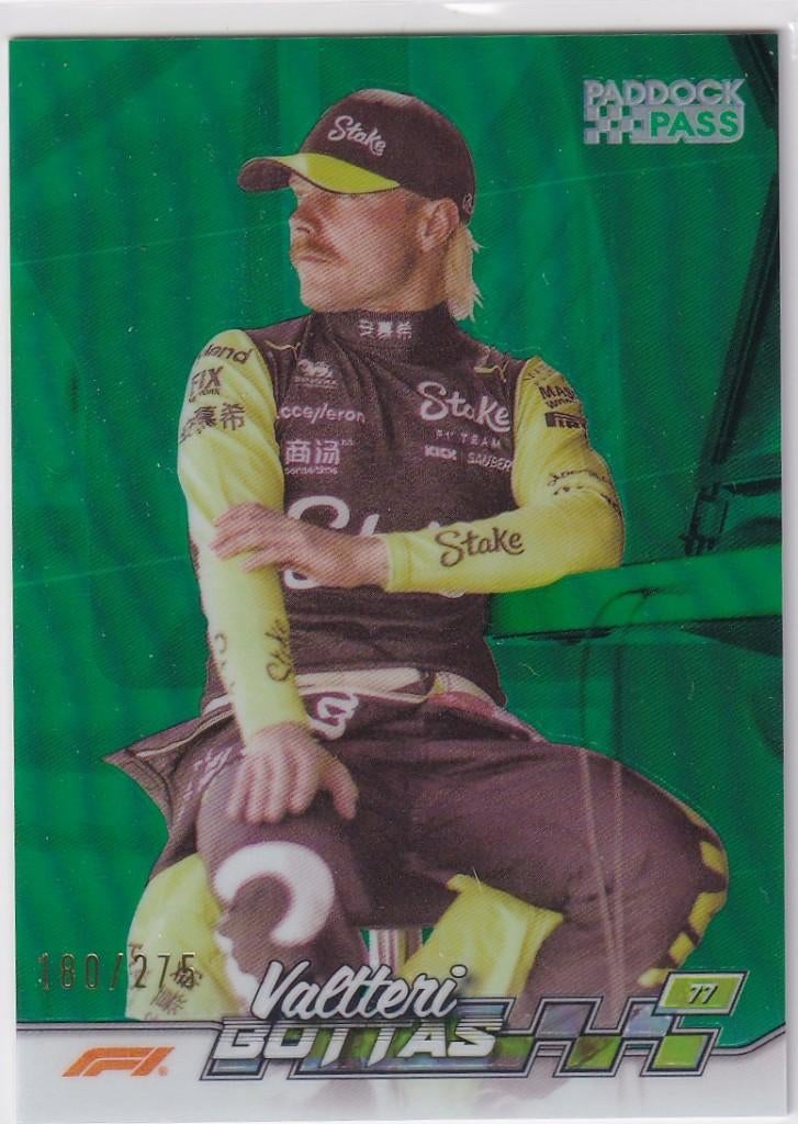 Valtteri Bottas Green Foil #13 /275, Verzenden, Nieuw, Formule 1