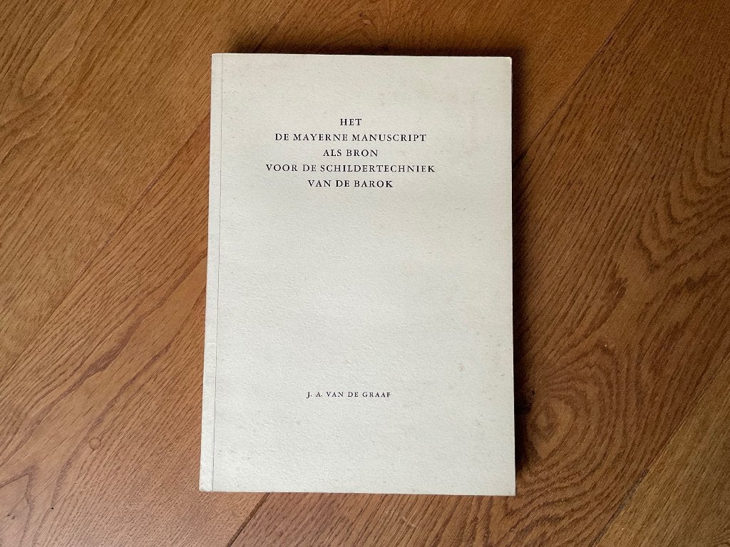 Het De Mayerne manuscript, Ophalen of Verzenden, Gelezen, Schilder- en Tekenkunst