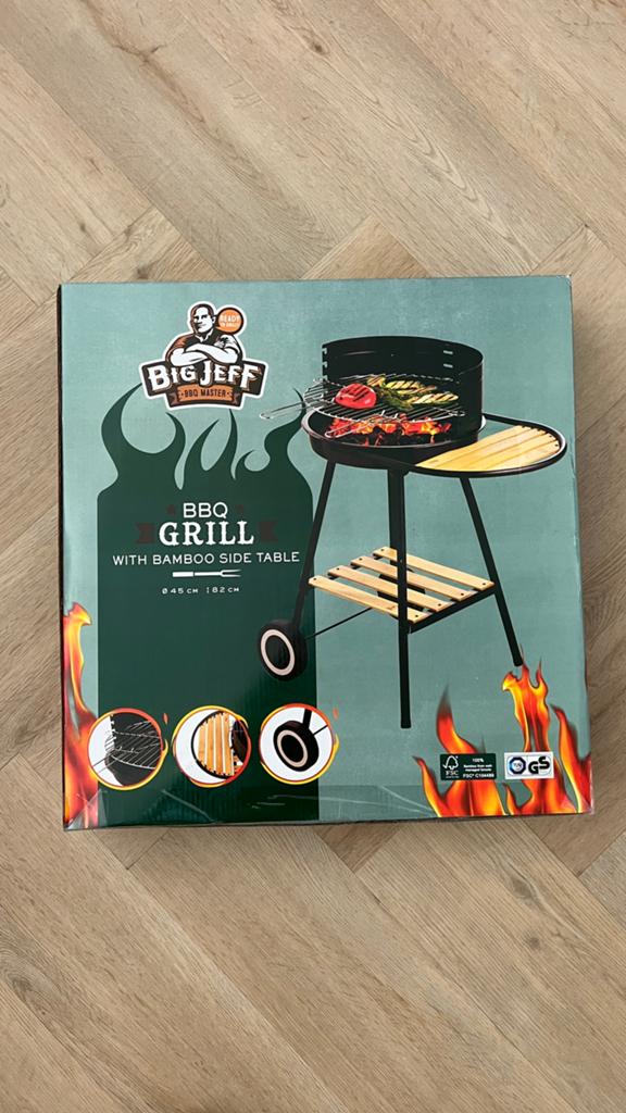 Big Jeff barbecue nieuw in verpakking, Ophalen of Verzenden, Nieuw