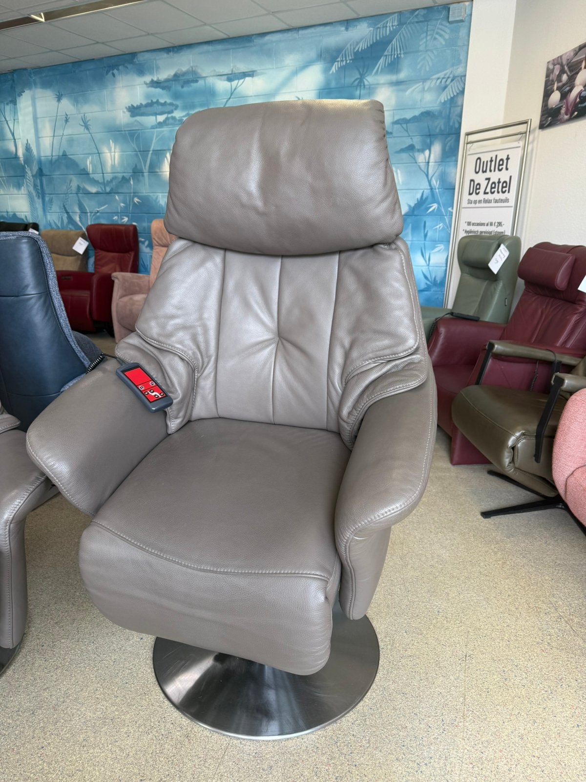 Meubelzorg sta op stoel relax fauteuil gratis bezorging, Verzenden, Nieuw, Leer, Ruim 100 modellen in alle kleuren en maten