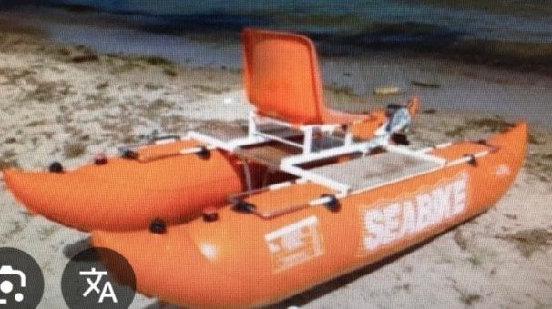 Seabike Opblaasbare Waterfiets (2 persoons), Watersport en Boten, Ophalen, Zo goed als nieuw, SUP-boards