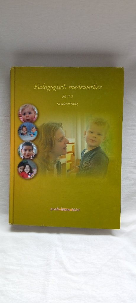 Pedagogisch medewerker SAW 3 Kinderopvang, Ophalen of Verzenden, Alpha, Zo goed als nieuw, MBO