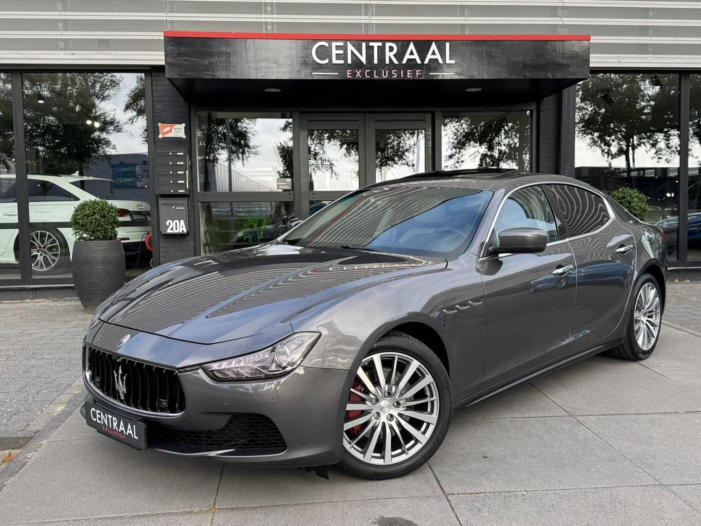 Maserati Ghibli 3.0 NL-Auto|Schuifdak|Camera|Memory|Leder|Ke, Automaat, Euro 5, Achterwielaandrijving, Gebruikt