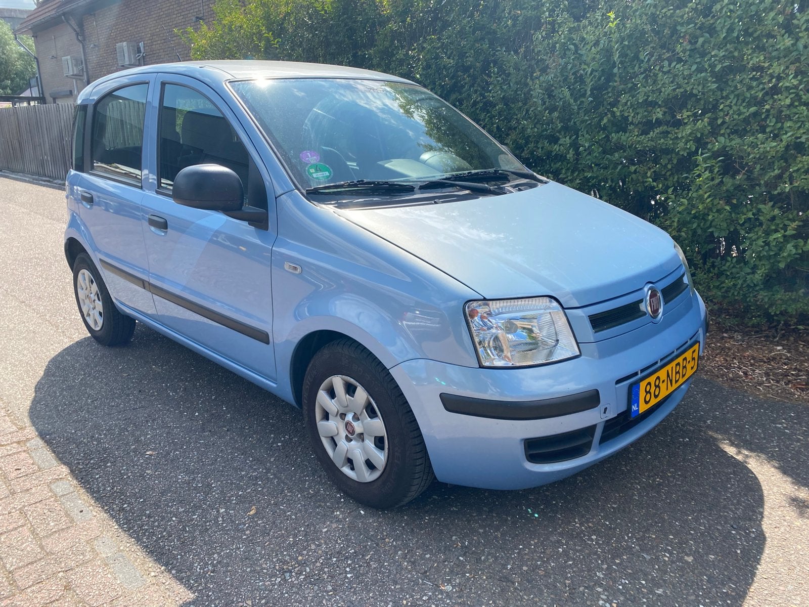 Fiat Panda 1.2 2010 Blauw bijna nieuwstaat, Auto's, 1242 cc, Origineel Nederlands, Bedrijf, Handgeschakeld