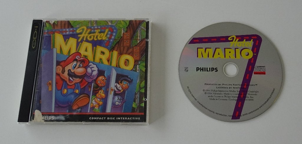 Hotel Mario compleet voor Philips CD-i, Spelcomputers en Games, 1 speler, Ophalen, Zo goed als nieuw, Vanaf 3 jaar