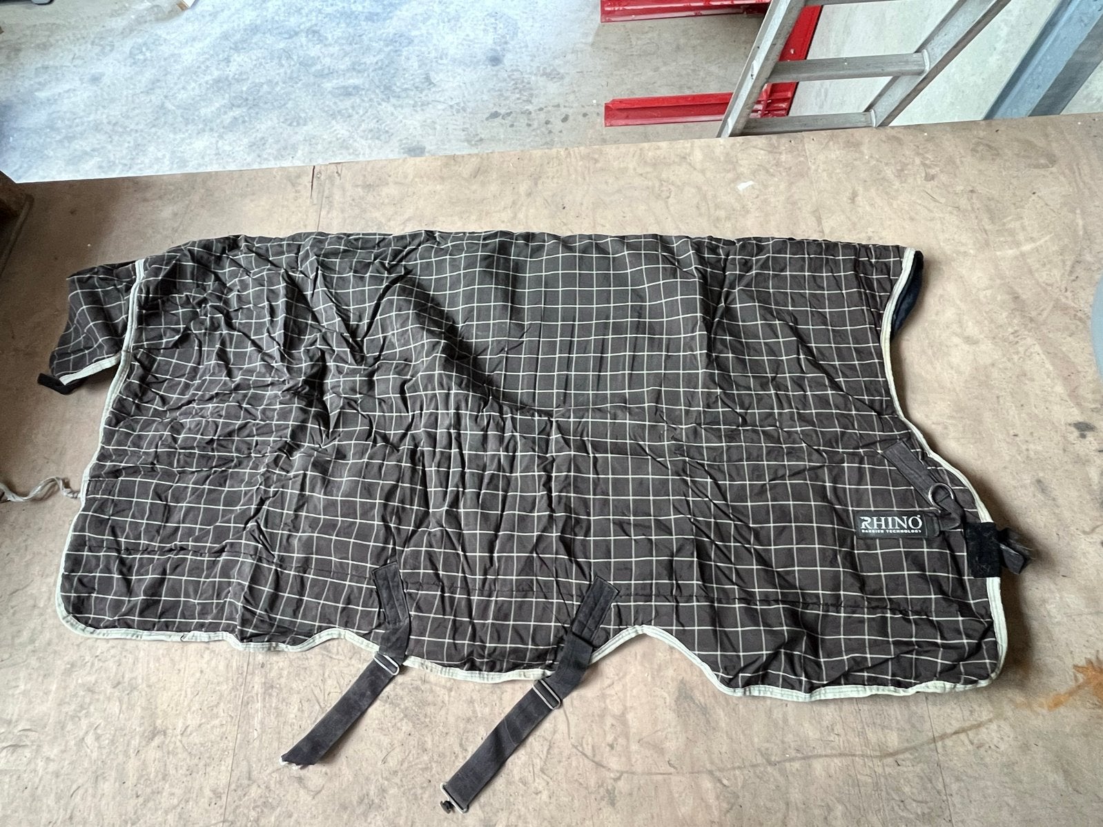Horseware Rhino deken 6,3 370gram, Gebruikt, Beenbogen, Halsdeken, Ophalen of Verzenden