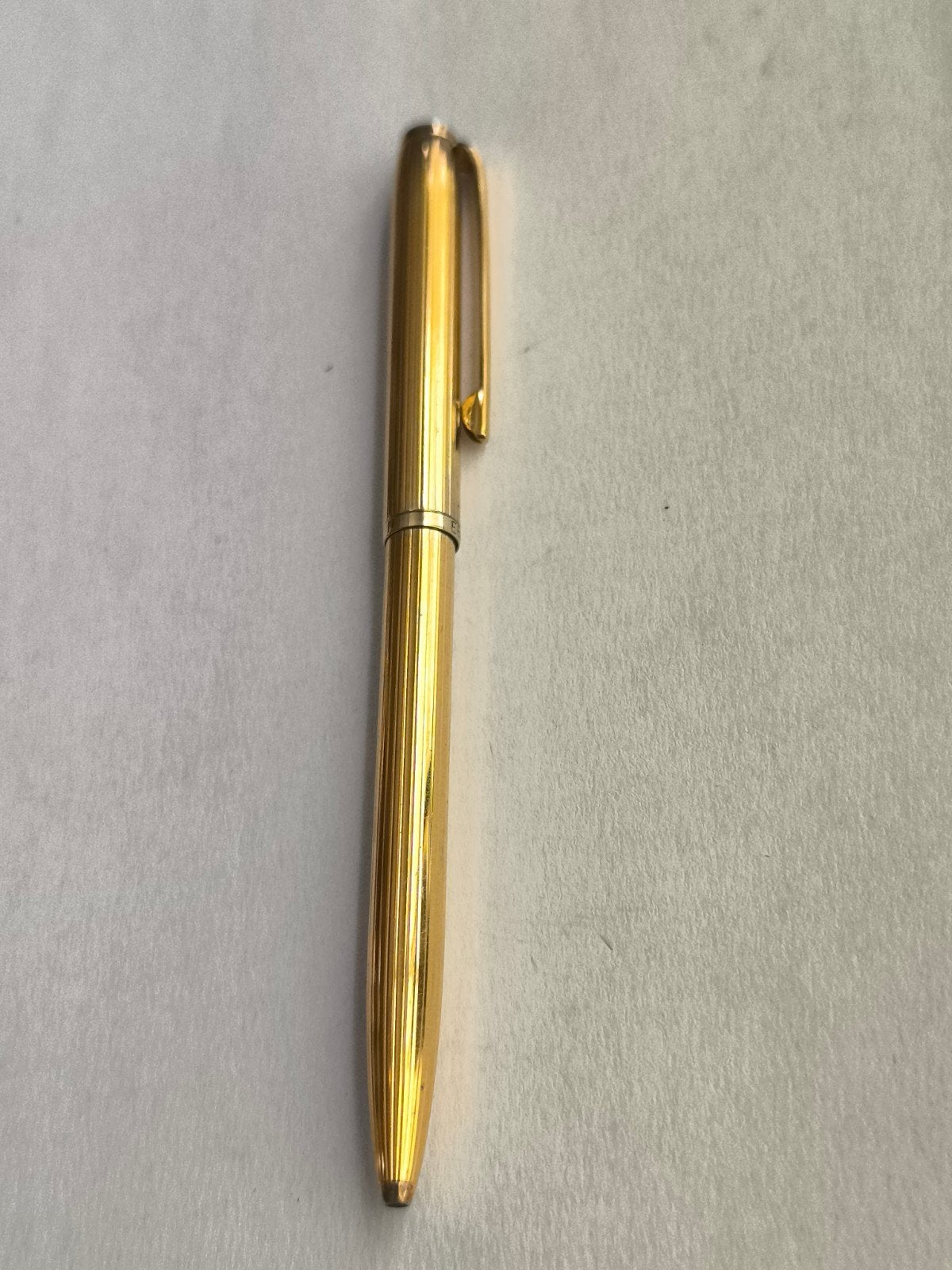 ebos pen zilver goud verguld, Verzenden, Zo goed als nieuw, Balpen, Overige merken