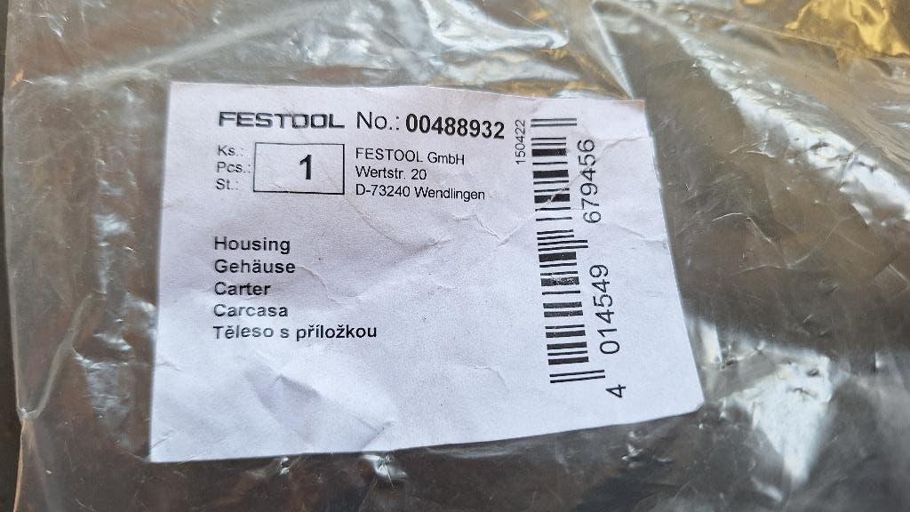 Festool ehl 65 e schaafmachine behuizing en schakelaar., ., Nieuw, Ophalen of Verzenden, .