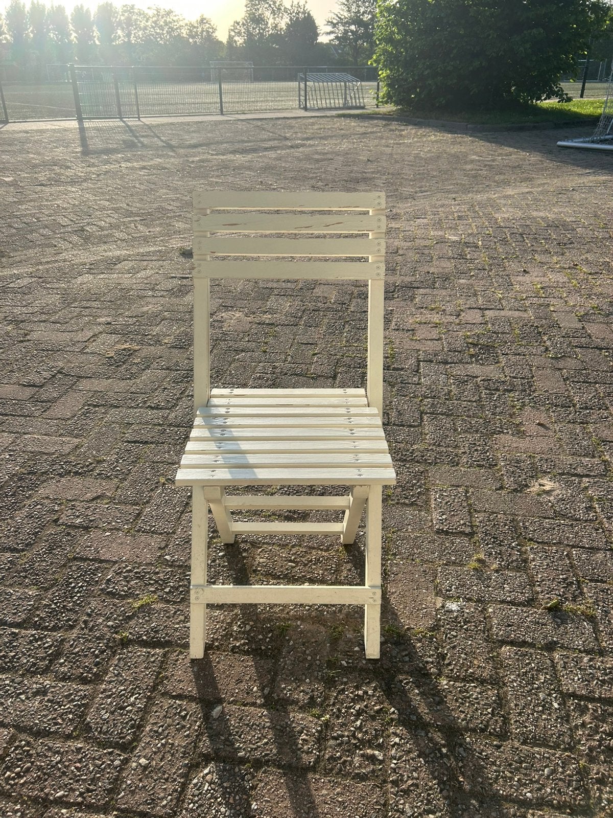 Houtte inklapbare stoeltjes, Ophalen, Zo goed als nieuw, Hout