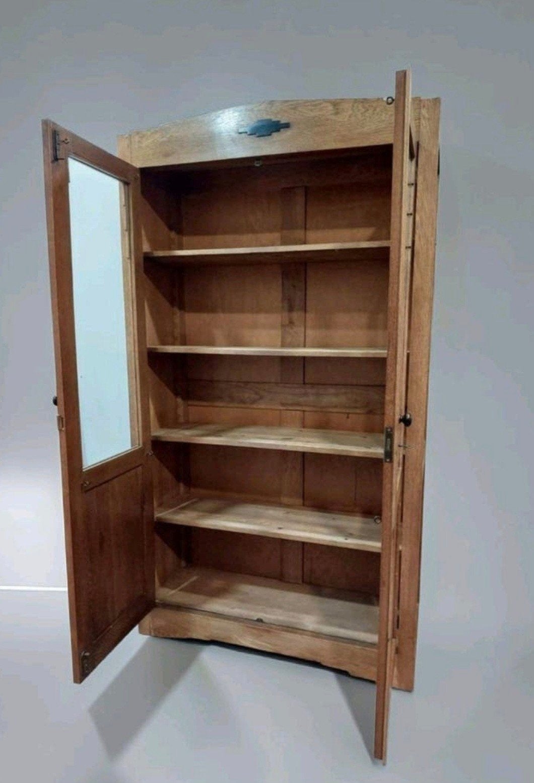 antieke kast Amsterdamse School boekenkast Art Deco, Antiek en Kunst, Antiek | Meubels | Kasten, Ophalen
