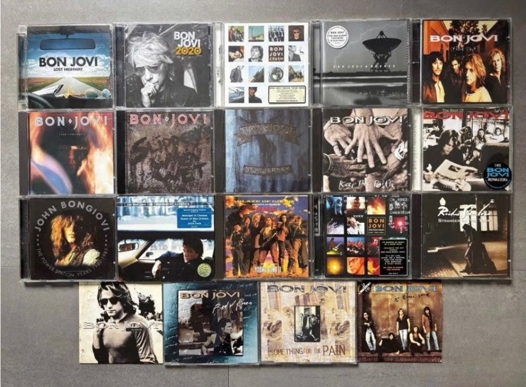 Bon Jovi 19xcd- Lost Highway, Jersey, Crush, 7800, Nice Day, Ophalen of Verzenden, Zo goed als nieuw, Poprock