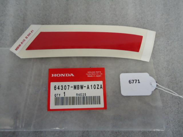 CBR600FS 2001 - 2002 Honda Sticker D1-23042, Motoren, Accessoires | Overige