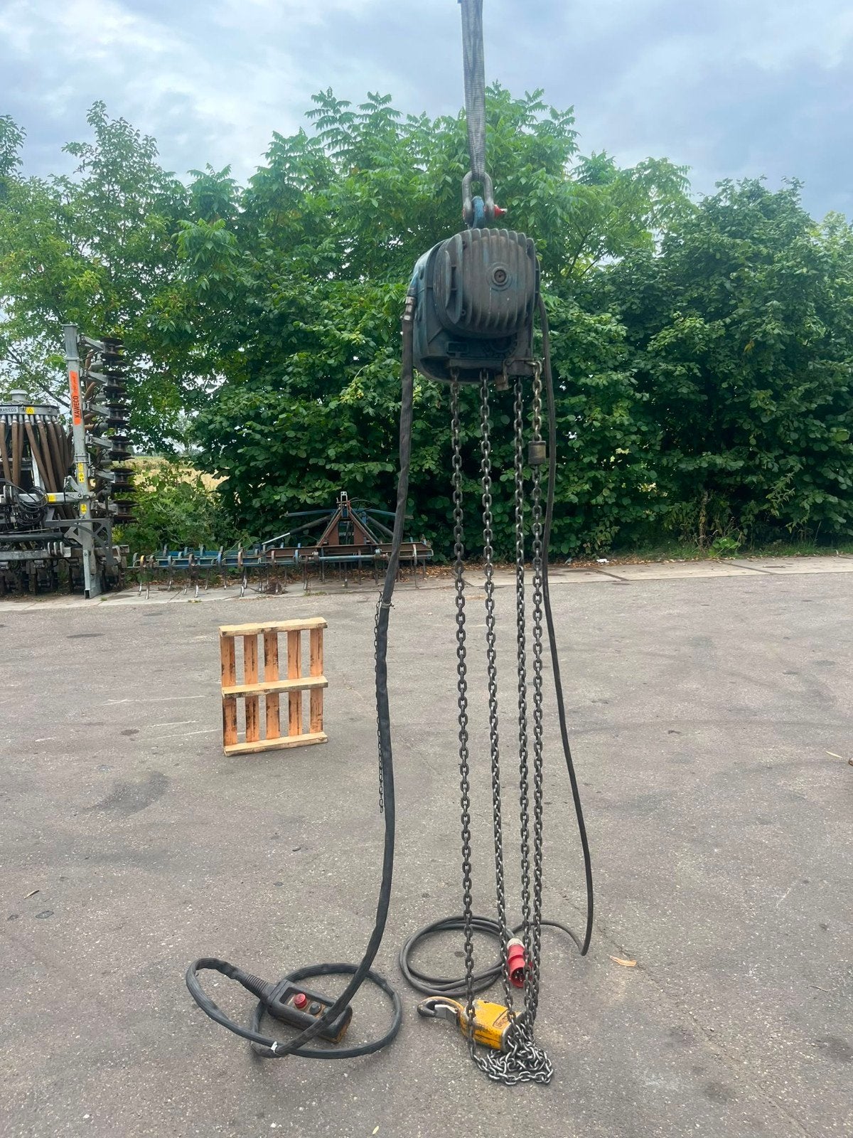 te koop 3 werkende takels Demag, Doe-het-zelf en Verbouw, Ophalen of Verzenden