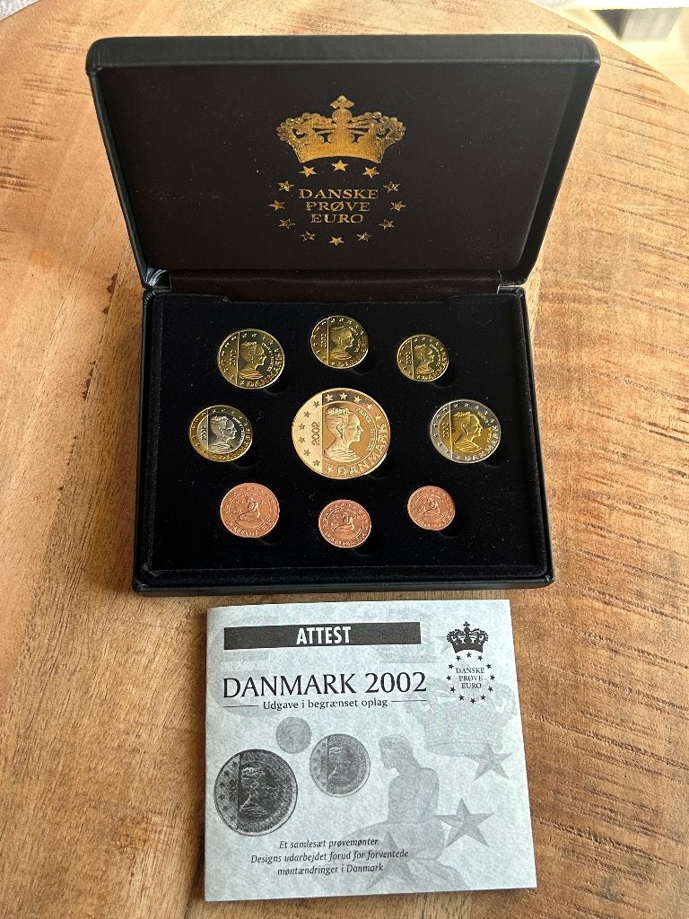 Euro proof set Denemarken, Postzegels en Munten, Munten | Nederland, Ophalen of Verzenden, Vóór koninkrijk, Overige waardes