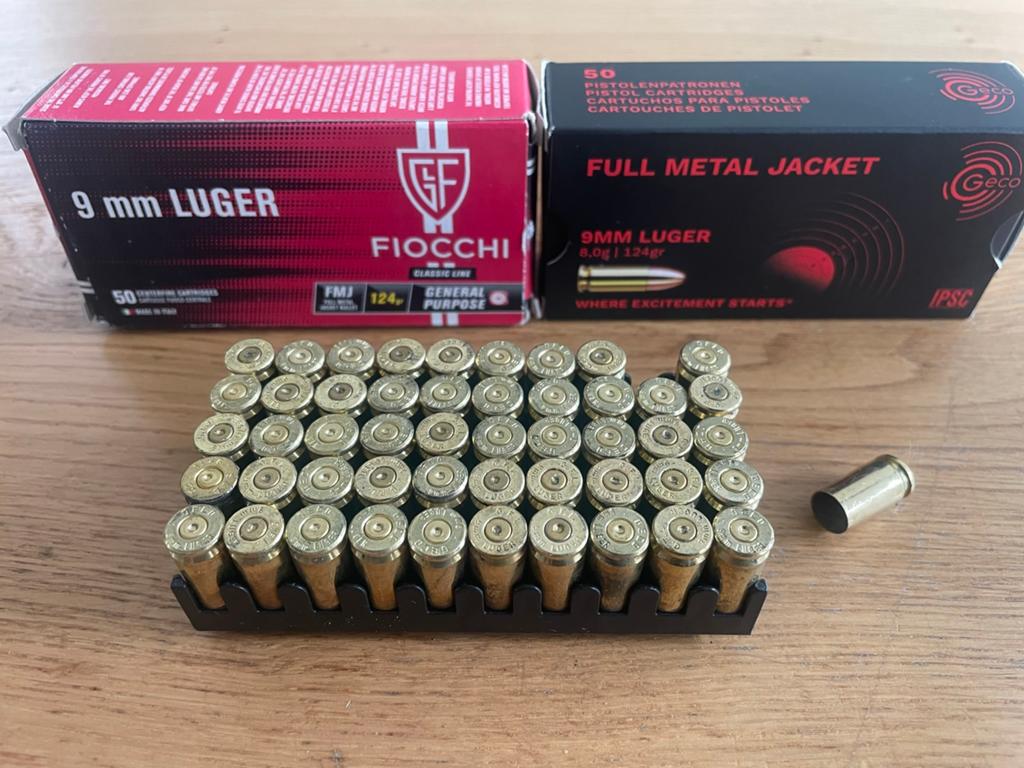 9mm lege hulzen, Ophalen of Verzenden, Landmacht, Hulzen of Bodemvondsten