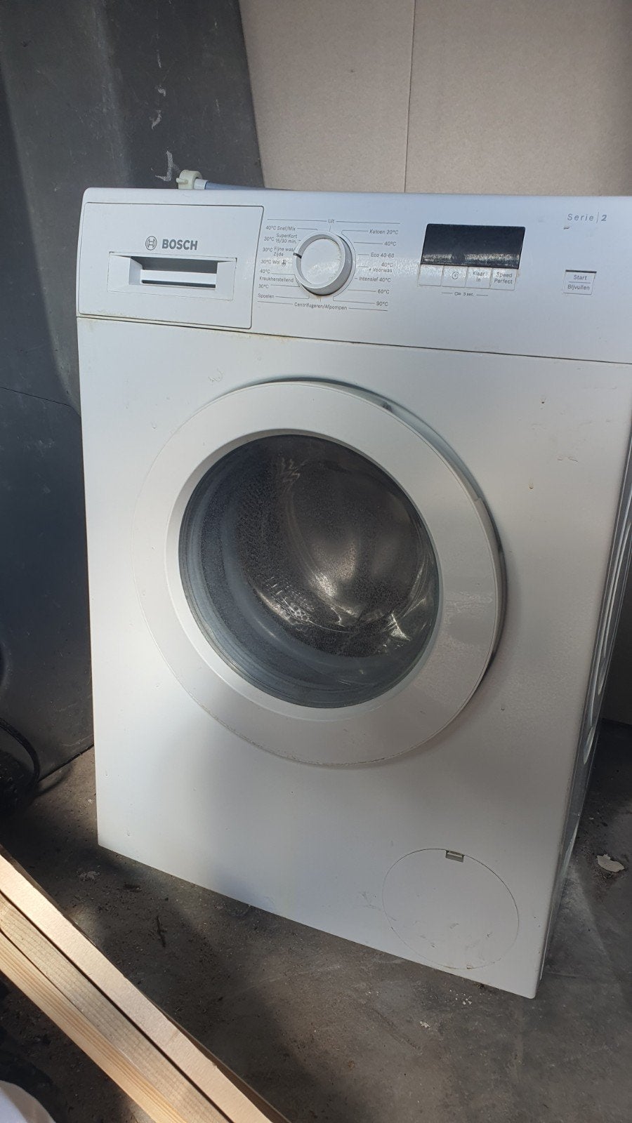 Laatste kans! Moet dit weekend weg. Bosch Serie 2 Wasmachine, Ophalen, Gebruikt, Voorlader, Kort programma