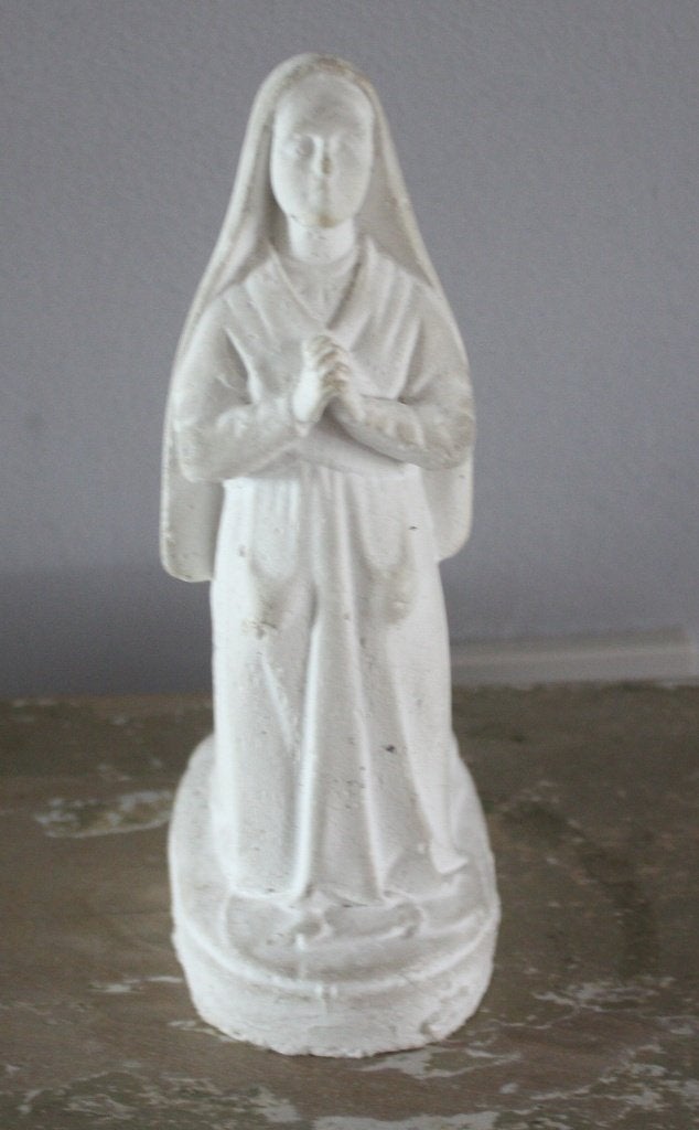 wit betton beeldje maria, Ophalen of Verzenden