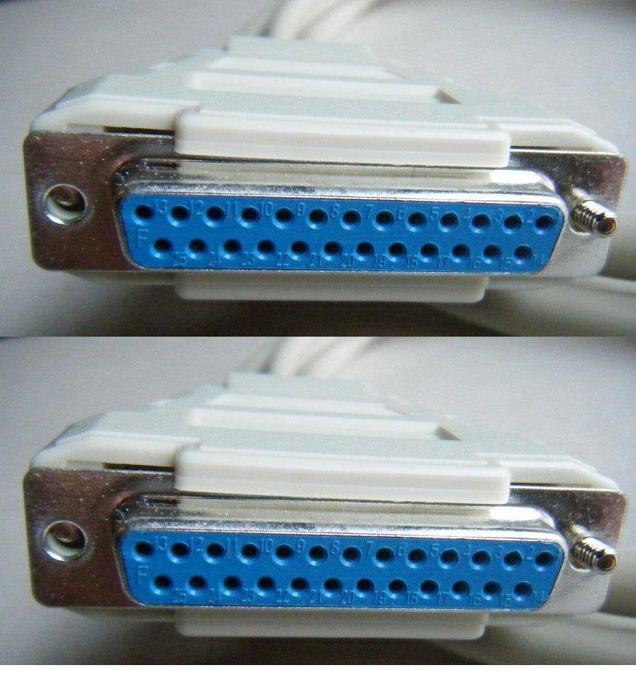 RS232 printer kabel 25 polig NIEUW serieel sub D NIEUW, Computers en Software, Ophalen of Verzenden, Nieuw