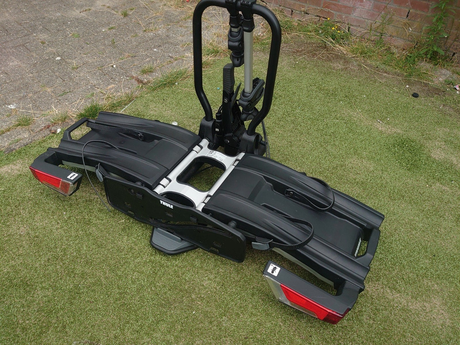Thule EasyFold XT 933 Trekhaakdrager voor 2 fietsen, Auto diversen, Fietsendragers, Ophalen, Zo goed als nieuw, 2 fietsen, Trekhaakdrager
