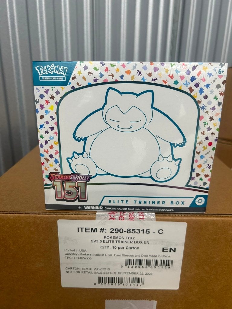 Pokémon - 151 Elite Trainer Box, Hobby en Vrije tijd, Verzamelkaartspellen | Pokémon, Ophalen, Nieuw, Boosterbox, Foil