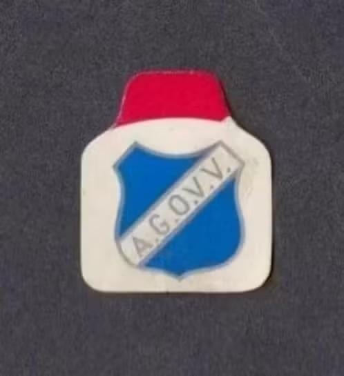 Embleem Logo Voetbalclub AGOVV Apeldoorn 1960., Ophalen of Verzenden, Zo goed als nieuw