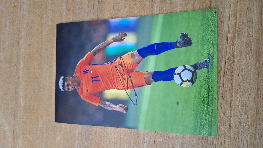 Foto 20x30cm met handtekening; Patrick van Aanholt # PSV, Ophalen of Verzenden, Nieuw, PSV, Overige typen