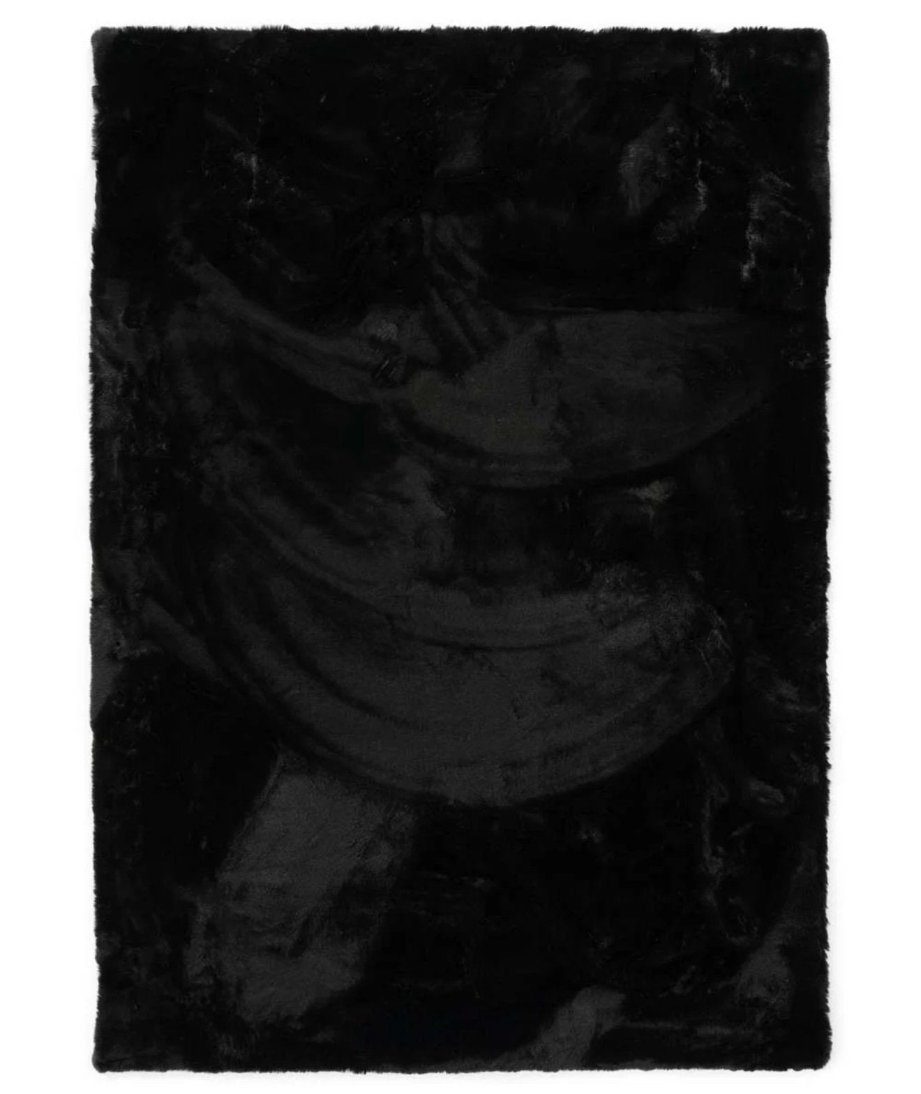 Zwart Vloerkleed - 160x230 cm, Ophalen, Zwart, 150 tot 200 cm, 200 cm of meer
