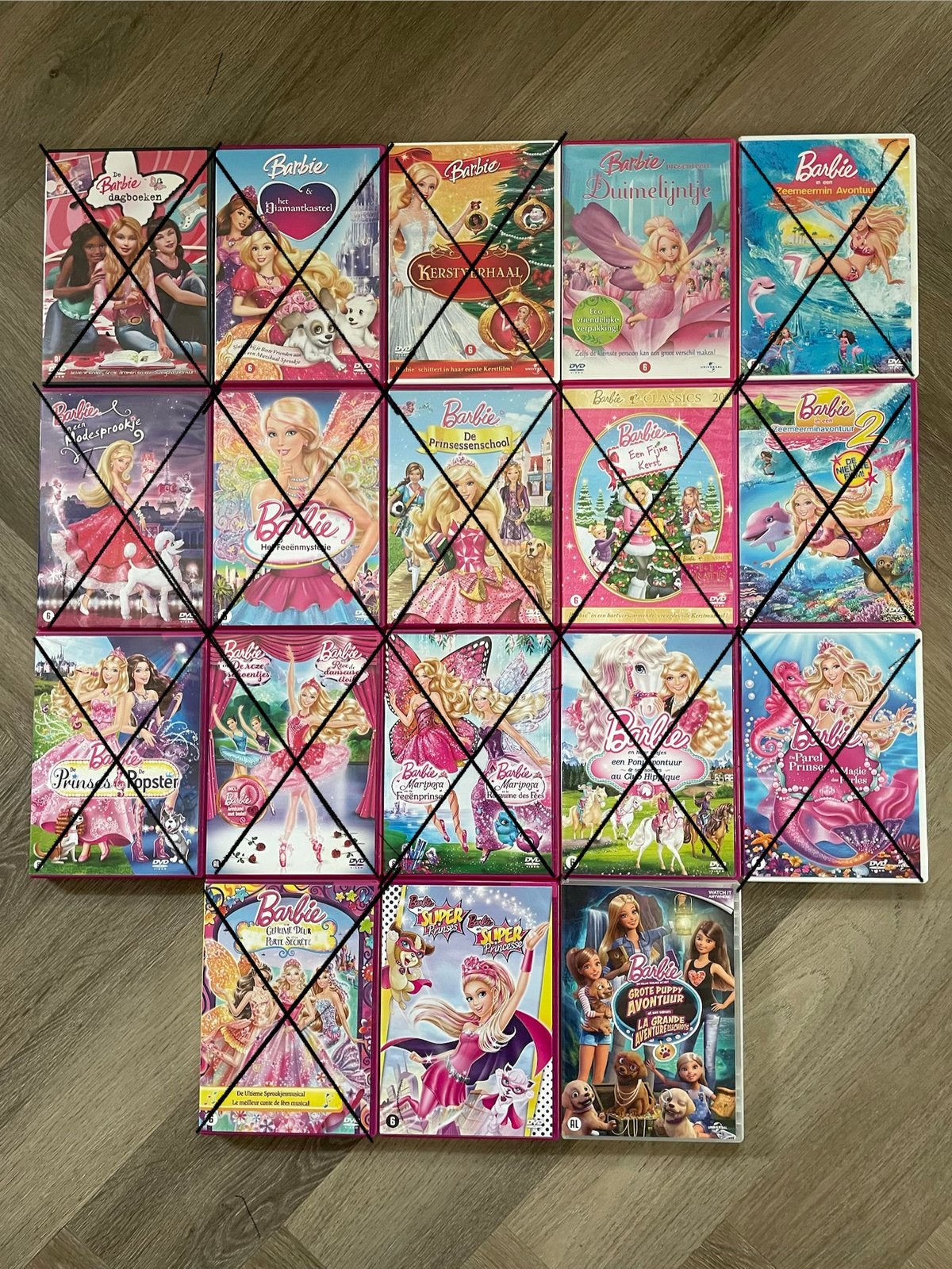 Diverse Barbie dvd’s, Animatie, Alle leeftijden, Ophalen of Verzenden, Zo goed als nieuw