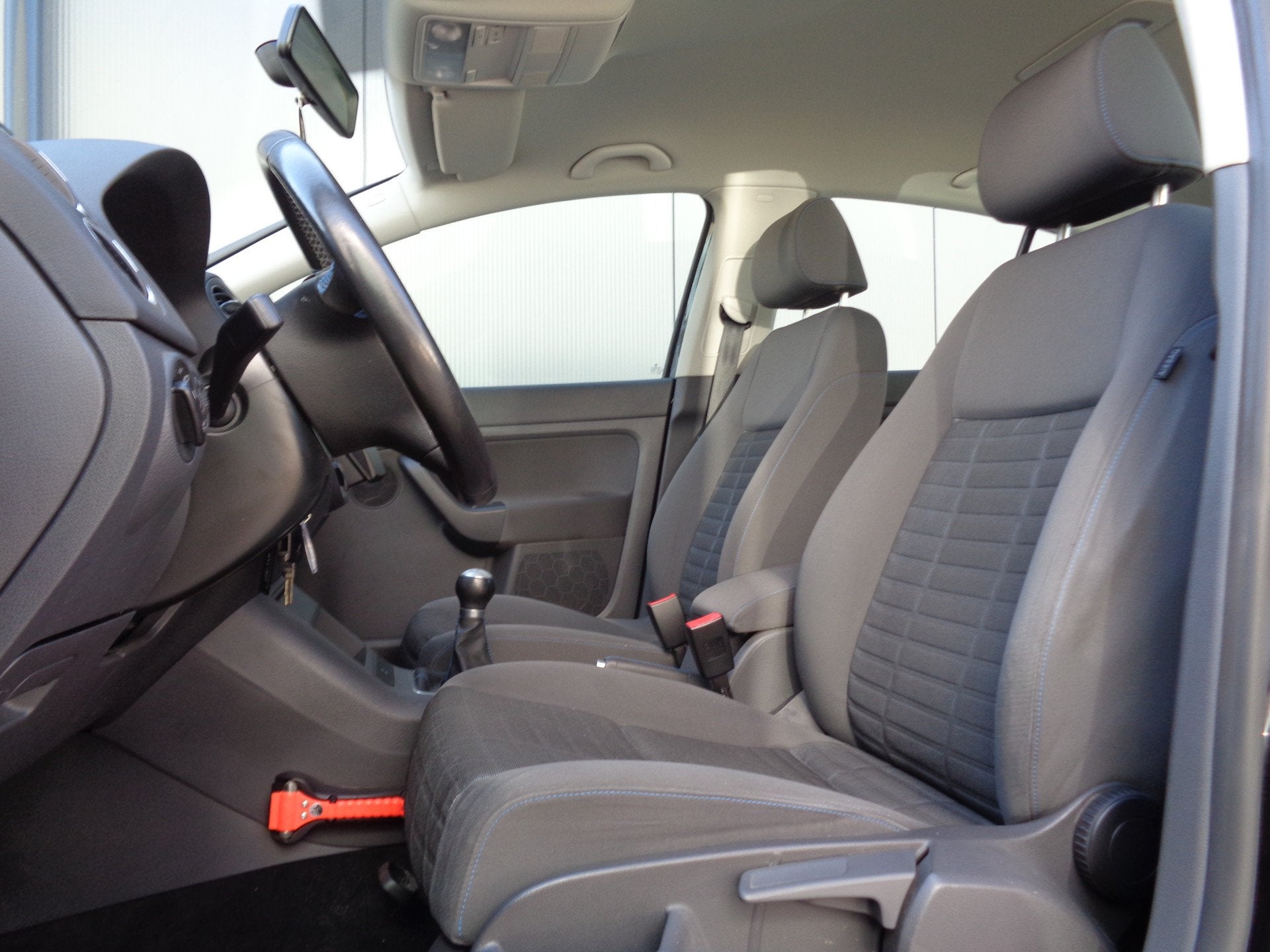 Volkswagen Golf Plus 1.6 Trendline 102PK Airco 60Dkm NAP NL-, Auto's, Gebruikt, 4 cilinders, 1283 kg, Zwart