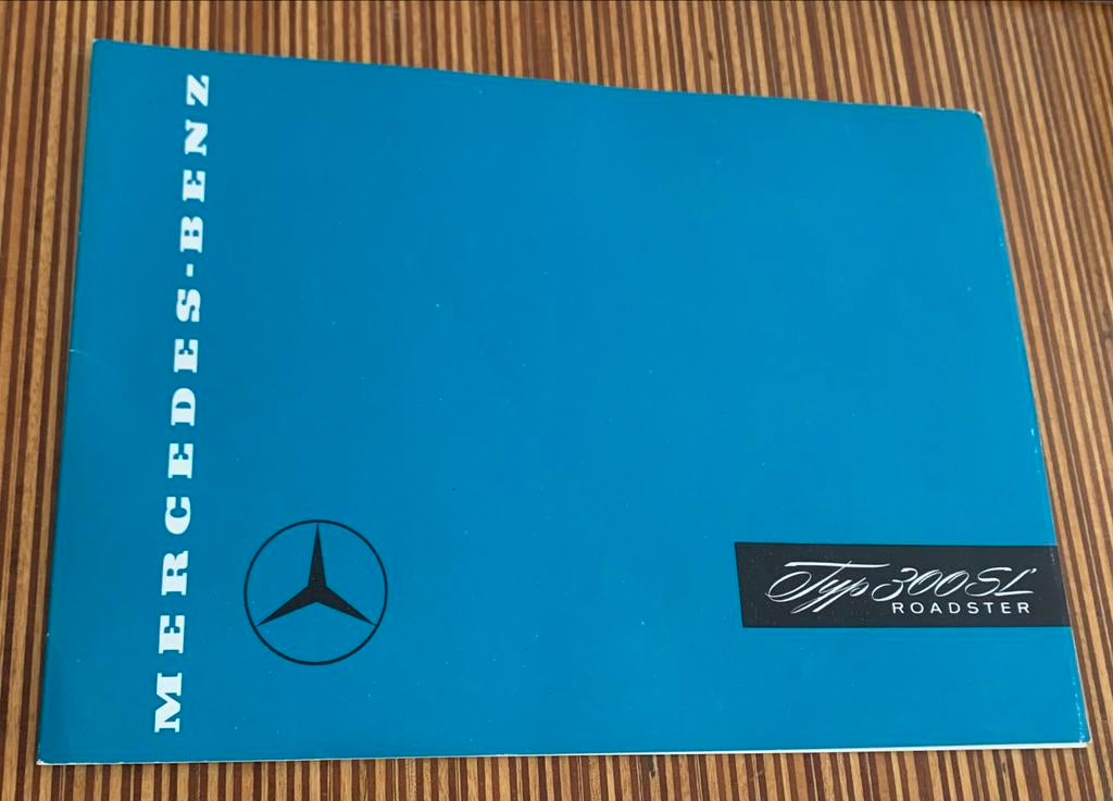 Mercedes-Benz Typ 300SL Roadster brochure, Ophalen, Zo goed als nieuw, Mercedes