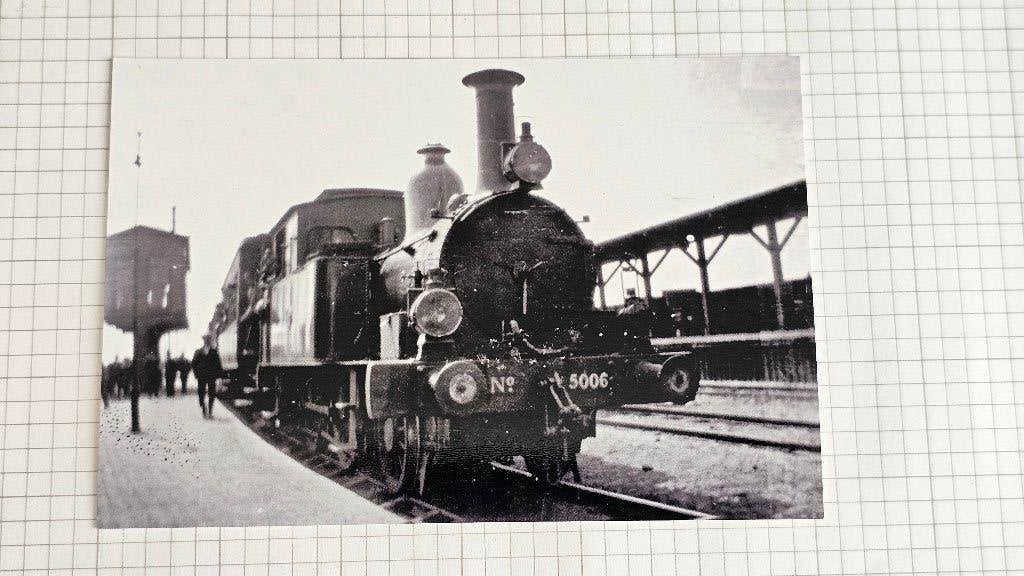 Foto TREIN NS Nederlandse Spoorwegen Stoom Loc 5006, Verzenden, Gebruikt, Trein, Overige typen
