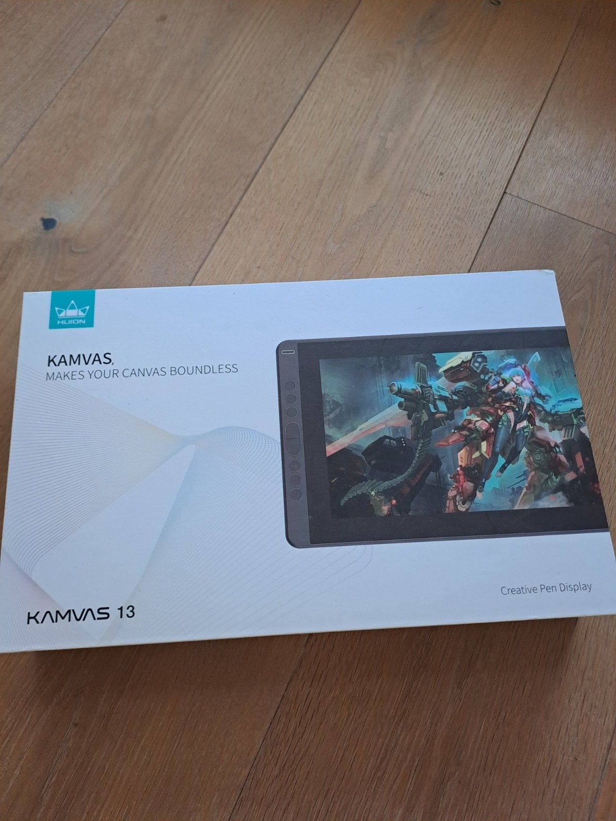 Huion kamvas tekentablet, Computers en Software, Tekentablets, Huion, Multi-touch, Ophalen of Verzenden, Zo goed als nieuw