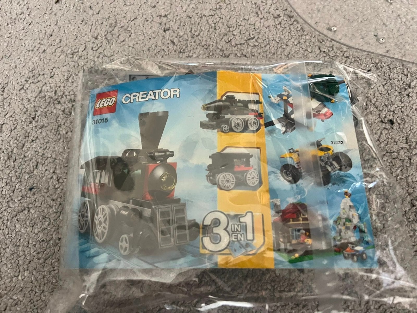 Lego creator 31015 compleet, Kinderen en Baby's, Speelgoed | Duplo en Lego, Ophalen of Verzenden, Zo goed als nieuw